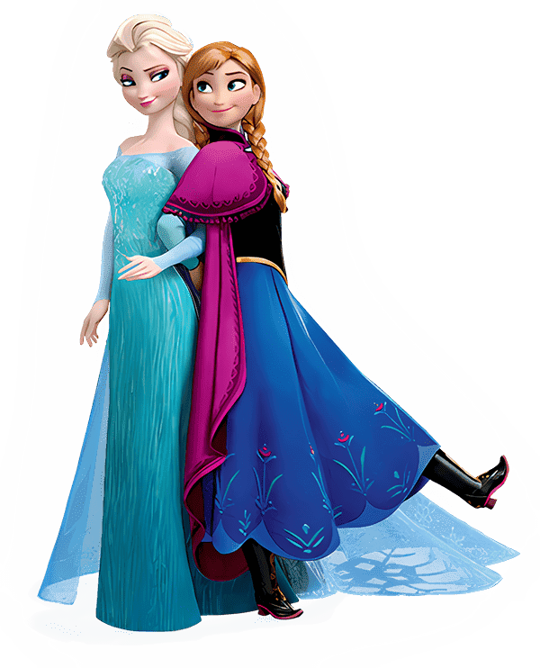Elsa & Anna from Disney's Frozen